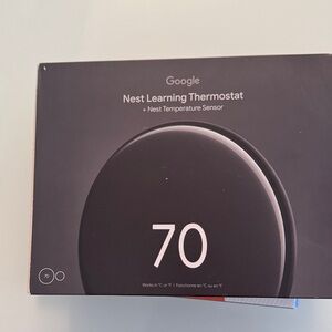 NEW Google Nest Learning Thermostat -